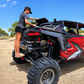 RZR Pro Series - Billet Radius Plate with Step and Foam Inserts
