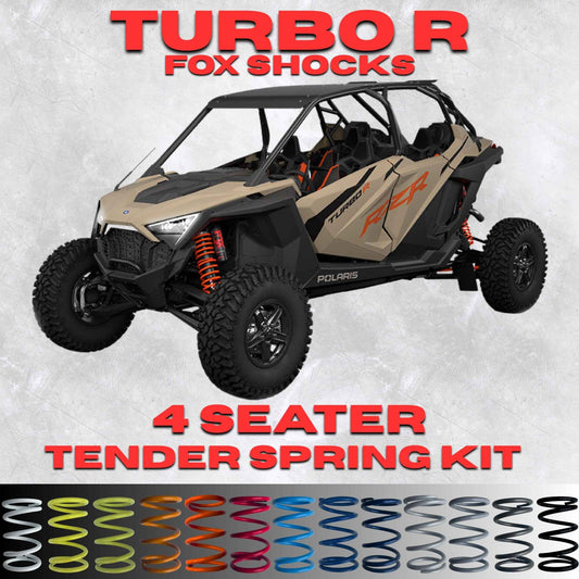 Polaris RZR Turbo R 4 Seater Tender Spring Kit (Fox Shocks)