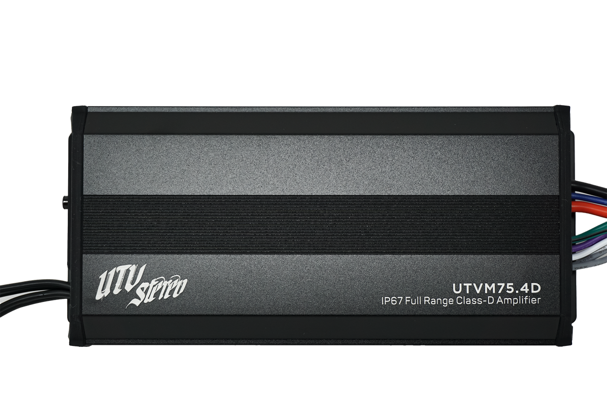 UTV Stereo UTVM75.4D IP67 full range class-D amplifier
