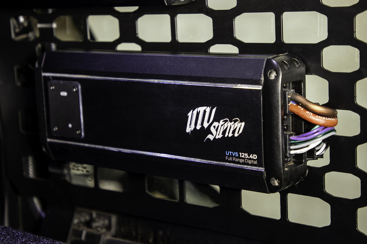 Signature Series 800W 4-Channel Amplifier | UTVS-125.4D