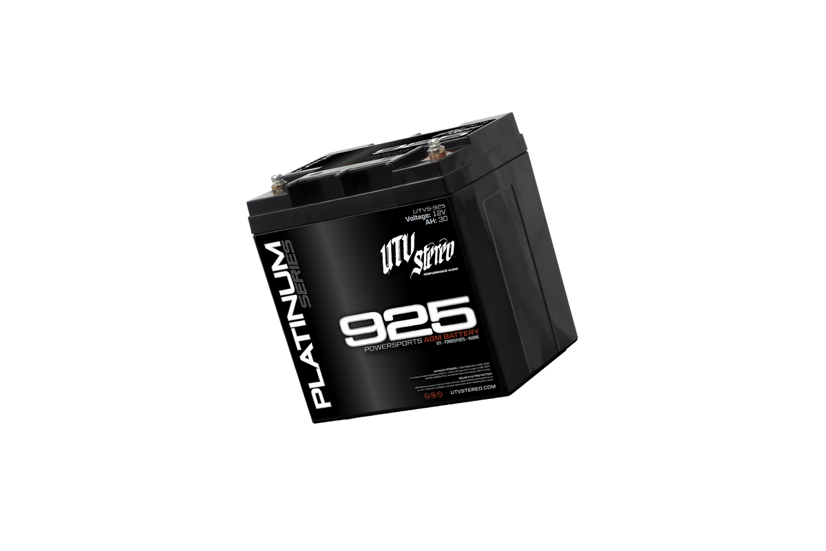UTV Stereo Platinum Series 925 AGM powersports battery