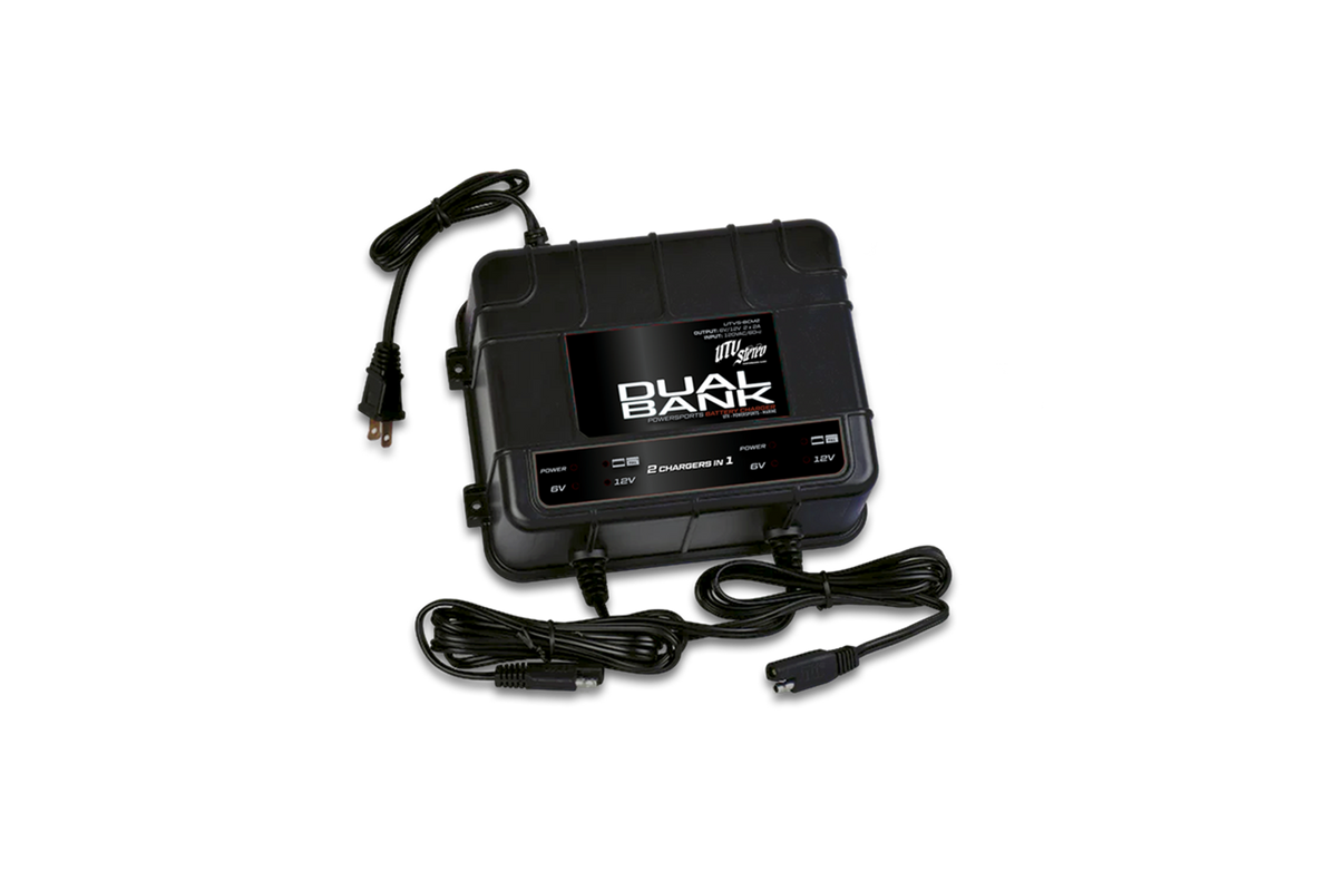 Dual-Bank Battery Charger/Maintainer | UTVS-BCM2
