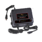 UTV Stereo dual bank battery charger with power cord and two output cables