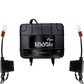 UTV Stereo dual bank powersports battery charger with two sets of ring terminal cables