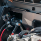 UTV Stereo battery isolator installed in vehicle engine bay