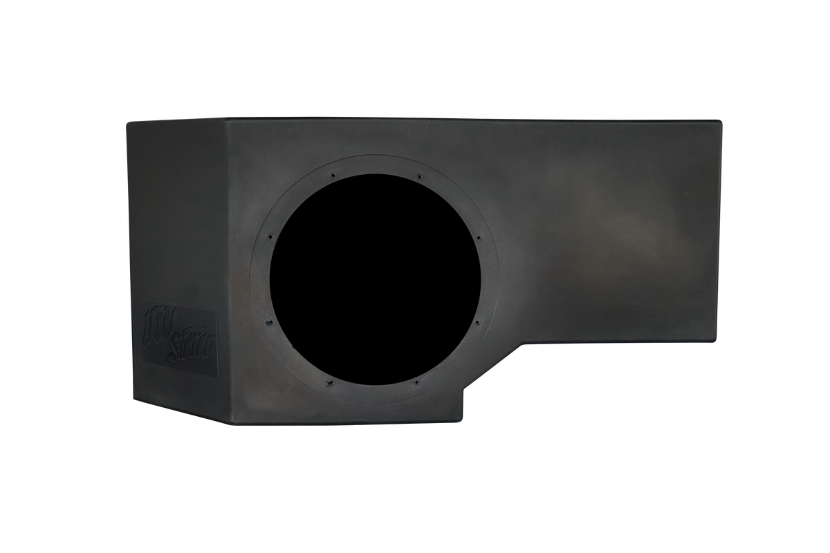 UTV Stereo black subwoofer enclosure