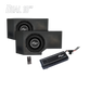 Can-Am® Defender HD11 1000W Dual 10" Subwoofer Kit | UTVS-DEF2-1000-2-GO