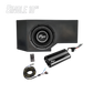 UTV Stereo single 10 inch subwoofer enclosure with amplifier and wiring kit