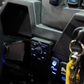 UTV Stereo DMRO media controller mounted on a vehicle dashboard