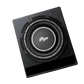 UTV Stereo Elite subwoofer in a black enclosure