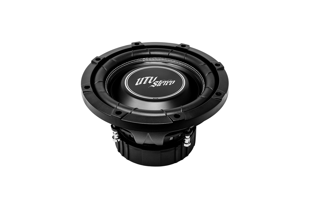 UTV Stereo Elite black subwoofer speaker