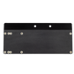 UTV Stereo black metal mounting bracket with predrilled holes