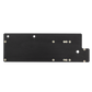 UTV Stereo black metal mounting plate with pre drilled holes