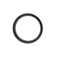 Black circular UTV Stereo speaker mounting ring with predrilled screw holes