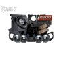 UTV Stereo Stage 7 audio system kit with subwoofer, four speakers, two amplifiers, and head unit