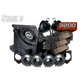 UTV Stereo Stage 8 audio system kit with subwoofer, speakers, amplifiers, and wiring components
