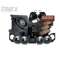 UTV Stereo Stage 8 audio system bundle with subwoofer, speakers, amplifiers, and head unit