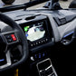UTV Stereo backup camera display on a Polaris RZR dashboard