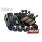 UTV Stereo Stage 8 audio system with subwoofer enclosure amplifiers speakers and wiring harness