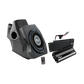 UTV Stereo subwoofer enclosure with amplifier and bass controller