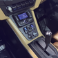UTV Stereo head unit and control switches installed in vehicle center console