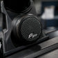 UTV Stereo tweeter speaker mounted on a black vehicle dash