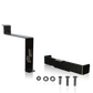 UTV Stereo black metal mounting brackets with included hardware