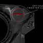 UTV Stereo speaker panel showing optional 46mm or 1.8 inch tweeter cutout