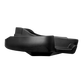 Black plastic automotive interior trim component
