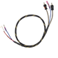 subwoofer harness on transparent background angled 15 degrees