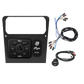 UTV Stereo dash kit with media controller, stereo switch, and wiring harnesses