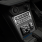 UTV Stereo controller mounted on a vehicle center console