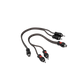 set of y-harnesses flat on a transparent background