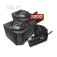 UTV Stereo dual 10 inch subwoofer enclosure kit with 1000 watt amplifier and wiring harness