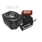 UTV Stereo 10 inch subwoofer enclosure with 500 watt amplifier and wiring kit