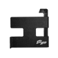 Black metal UTV Stereo mounting bracket