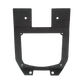 UTV Stereo black textured plastic radio mounting bracket