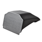 Black textured plastic automotive trim cover