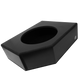 UTV Stereo black subwoofer enclosure box