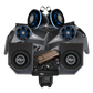 UTV Stereo audio system bundle including speakers, subwoofers, amplifier, and head unit
