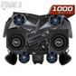 UTV Stereo Stage 6 audio system with speakers, subwoofers, amplifier, and head unit