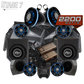 UTV Stereo Stage 7 audio system with speakers amplifiers subwoofer and head unit