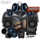 UTV Stereo Stage 8 audio system with speakers subwoofers amplifiers and head unit