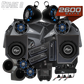 UTV Stereo Stage 8 audio system kit with speakers subwoofers amplifiers and head unit