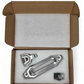 EOD Winch Fairlead and Hook shown solo in clear displaying full billet aluminum construction