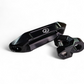 Anodized black finish detail on EOD winch fairlead