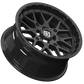 V03 14X7 +25MM 4X137 GLOSS BLACK