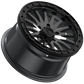 V06 BEADLOCK 15X8 +40 5X114.3 BRUSHED GUNMETAL