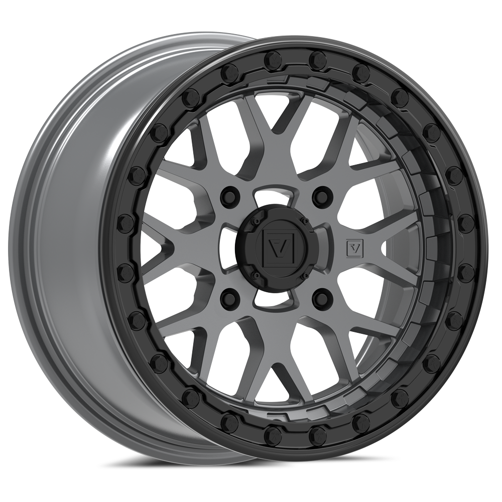 V07 BEADLOCK 15X7 +25MM 4X137 SATIN GRAPHITE
