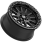 V09 BEADLOCK 17X8 +40 4X156 SATIN BLACK